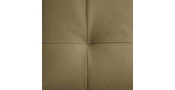 ECKSOFA in Echtleder Creme 313/165 cm - Beige/Creme, Design, Leder/Metall (313/165cm) - Emilio Belluti