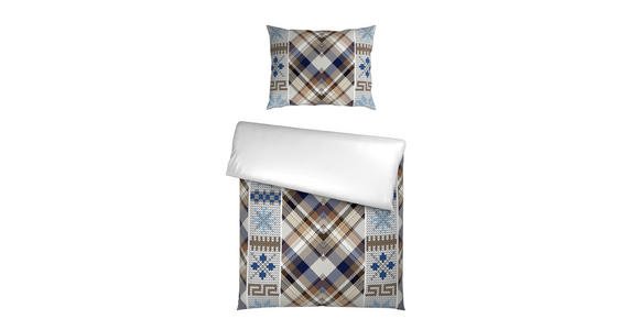 WENDEBETTWÄSCHE Satin 140/200 cm  - Multicolor, Textil (140/200cm) - Esposa