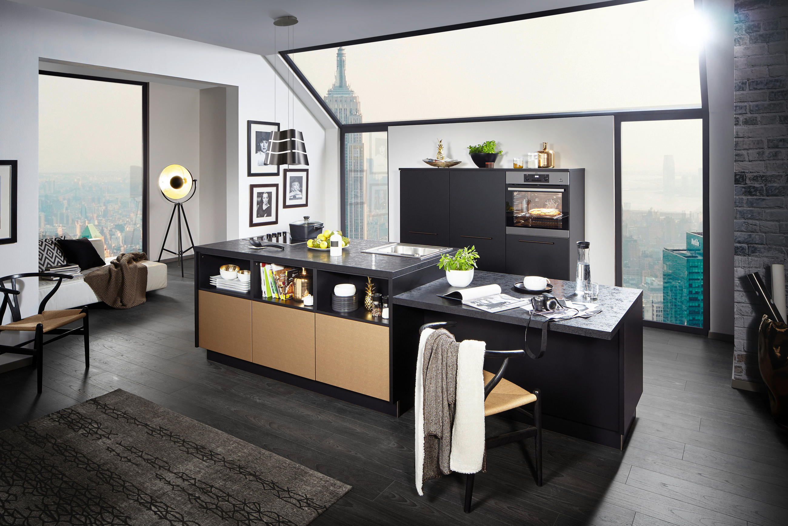 EINBAUKÜCHE   - Design, Holzwerkstoff - Dieter Knoll
