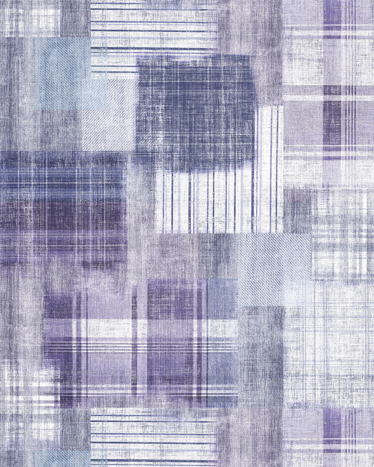 VLIESTAPETE - Blau/Weiß, Basics (200/250cm) - Komar