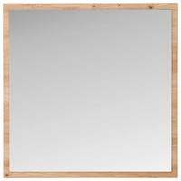 WANDSPIEGEL 80/80/2 cm    in quadratisch  - Eiche Artisan, MODERN, Glas/Holzwerkstoff (80/80/2cm) - Carryhome