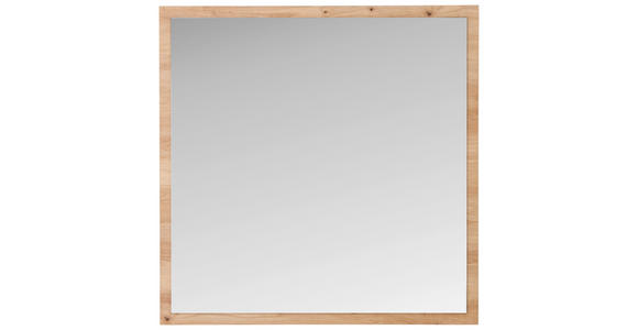 WANDSPIEGEL 80/80/2 cm - Eiche Artisan, MODERN, Glas/Holzwerkstoff (80/80/2cm) - Xora