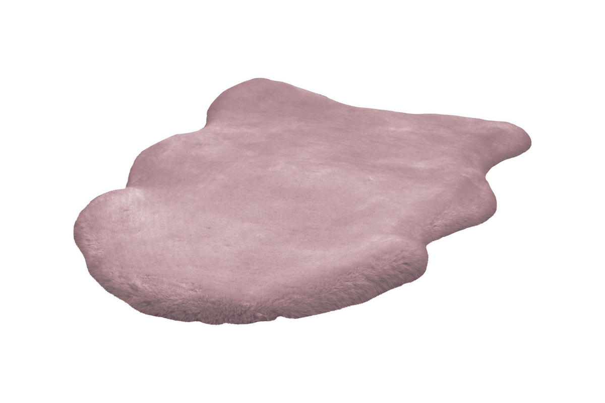 HOCHFLORTEPPICH 60/90 cm Rabbit Sheepskin 225 Lila Lila  - Lila, KONVENTIONELL, Textil (60/90cm)
