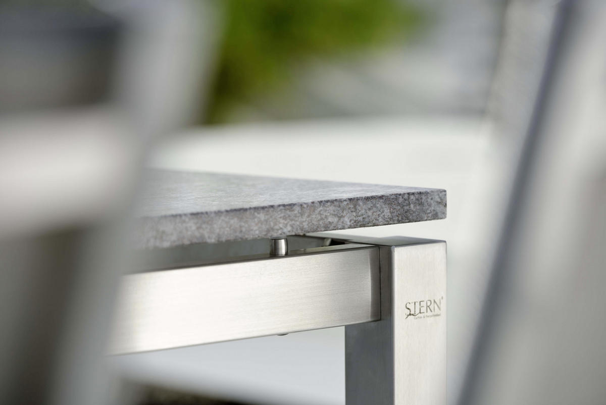 TISCHGESTELL 200/100/73 cm Metall  - Edelstahlfarben, Basics, Metall (200/100/73cm) - Stern