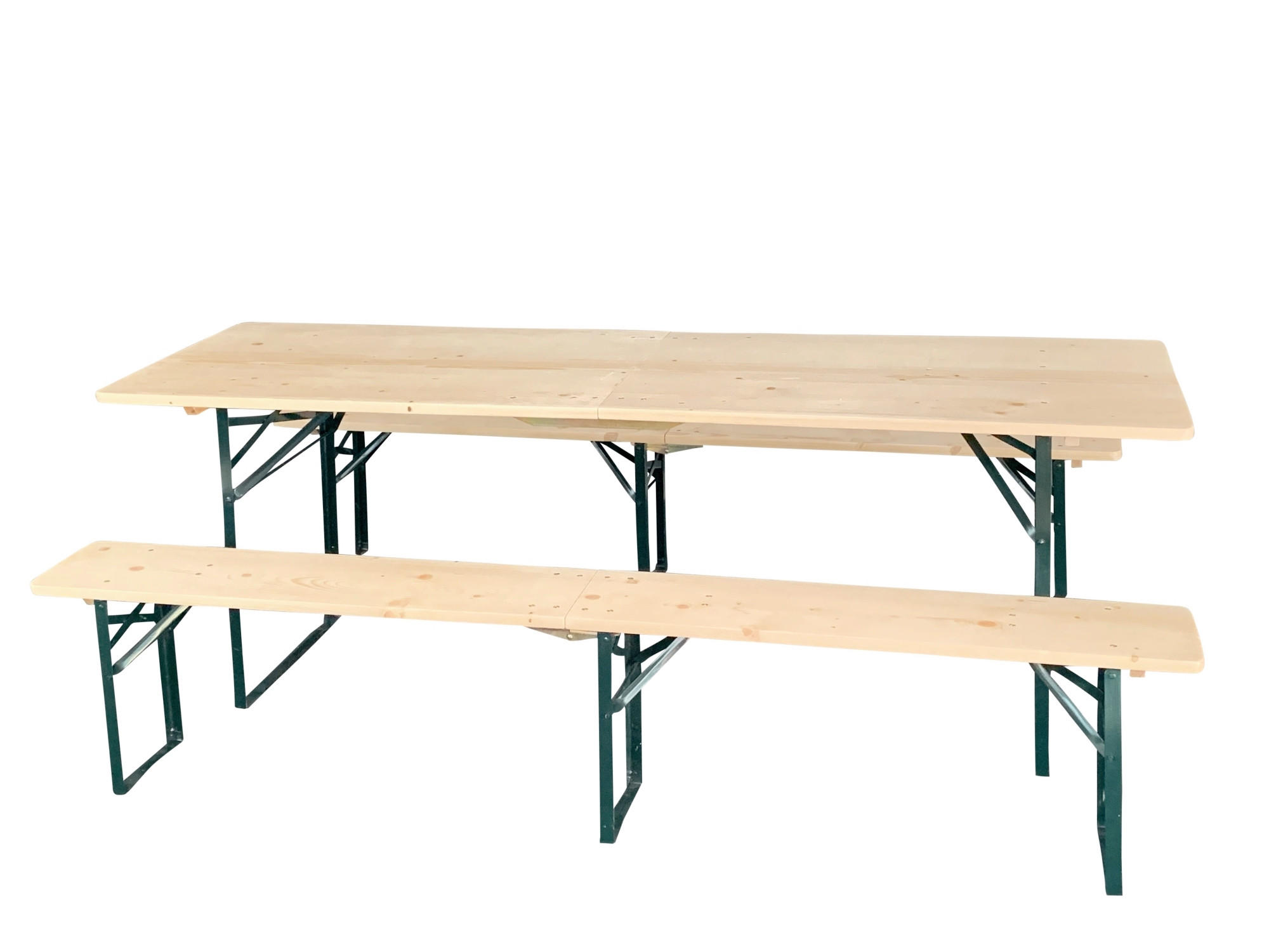 BIERTISCHGARNITUR Spiesstanne  - Braun, Basics, Holz (220/70/77cm)