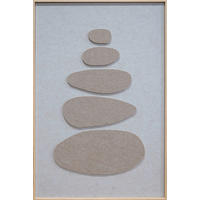 BILD 80/120/10 cm  - Hellbraun/Beige, Basics, Holz/Kunststoff (80/120/10cm) - Wandkraft