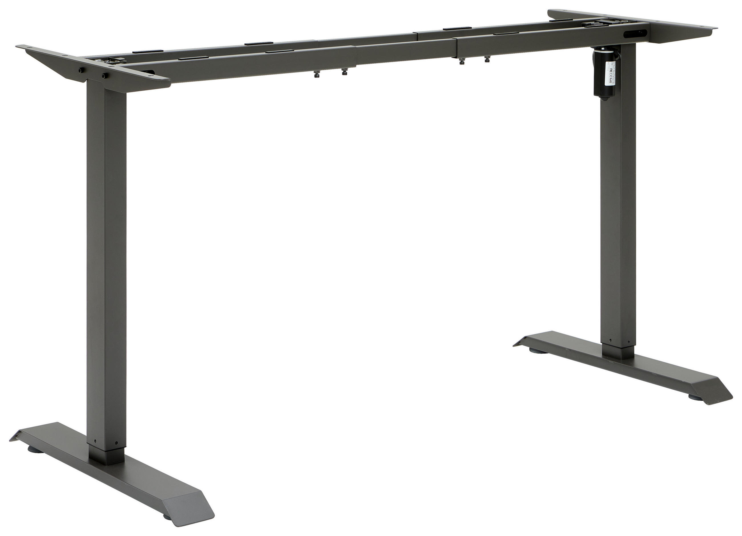 Carryhome Tischgestell Anthrazit 35x69-115x110-135 cm