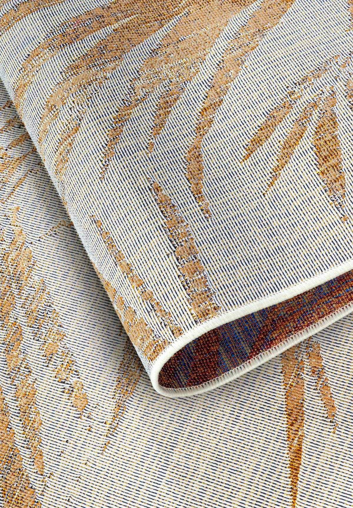 OUTDOORTEPPICH 200/285 cm Kollektion 1767 Creme, Goldfarben  - Goldfarben/Creme, Design, Kunststoff (200/285cm) - Villeroy & Boch