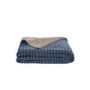 DECKE 150/200 cm  - Blau, Basics, Textil (150/200cm) - Zoeppritz