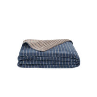 DECKE 150/200 cm  - Blau, Basics, Textil (150/200cm) - Zoeppritz