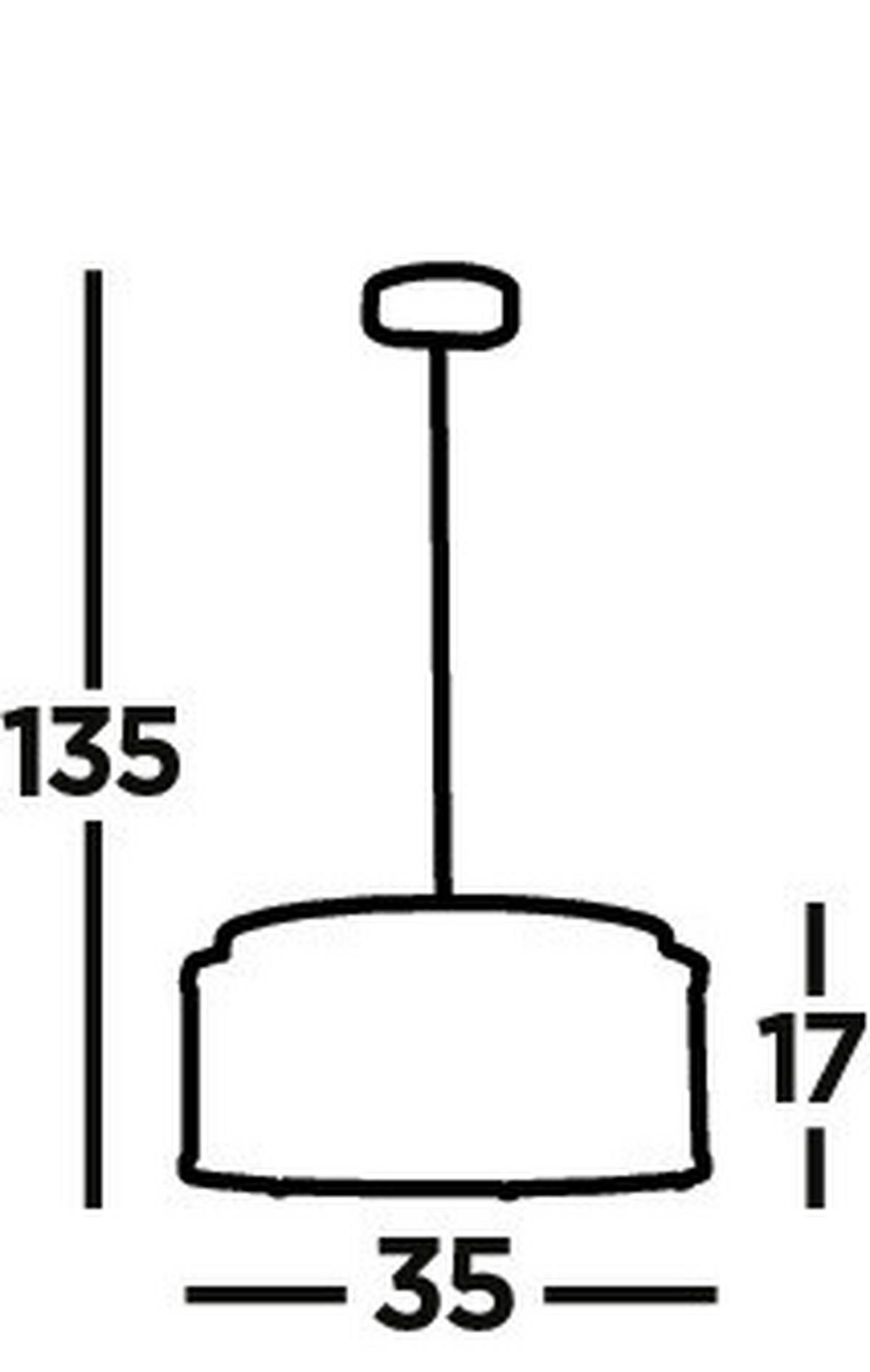 KRISTALNA VISEČA SVETILKA - barve kroma, Konvencionalno, kovina/steklo (35/135cm)
