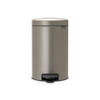 ODPADKOVÝ KOŠ  12 l - platinová, Design, kov/plast (25,1/41,1/33,8cm) - Brabantia