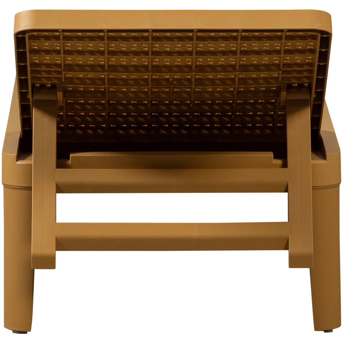 GARTENLIEGE 55/29/191 cm  - Gelb, Design, Kunststoff (55/29/191cm) - Gardenson