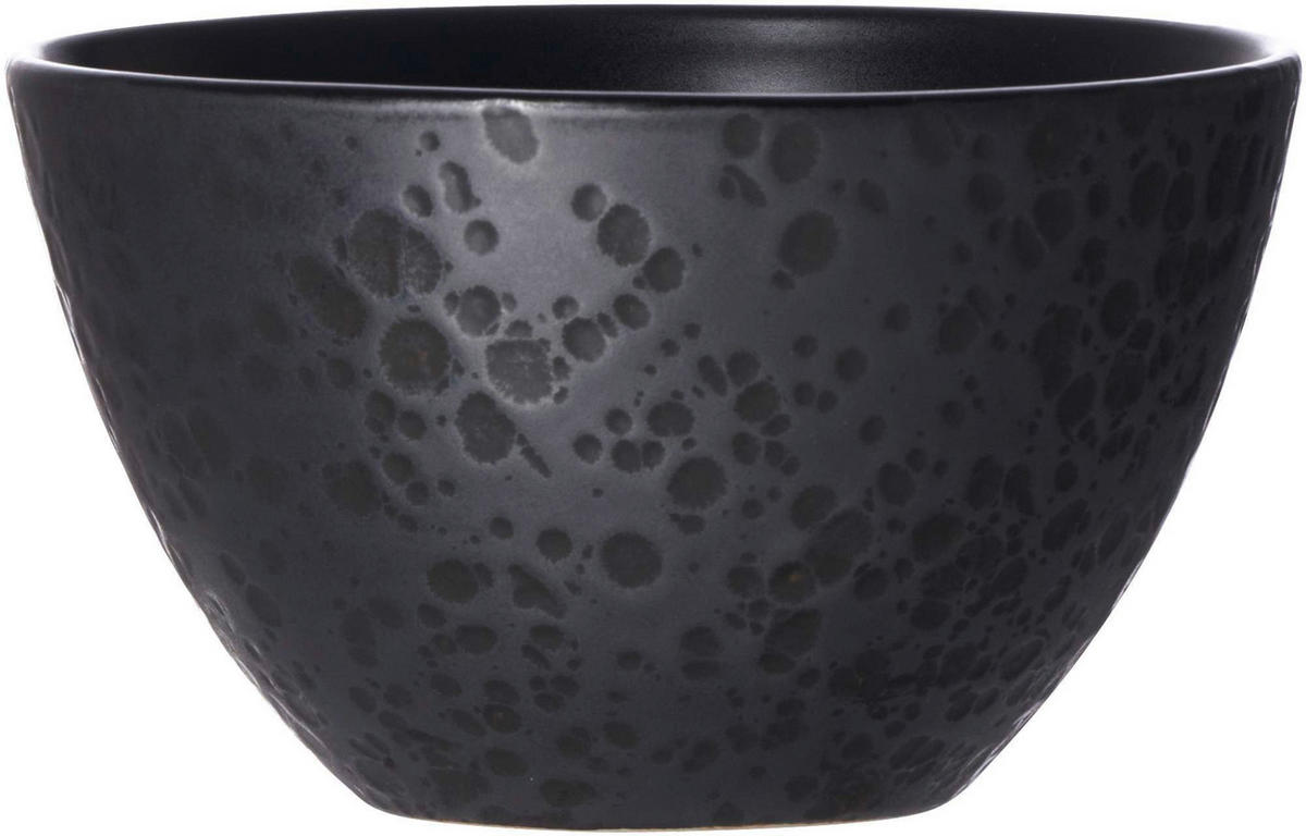 MÜSLISCHALE Kitwe  - Schwarz, Basics, Keramik (14/14/8cm) - Ritzenhoff Breker