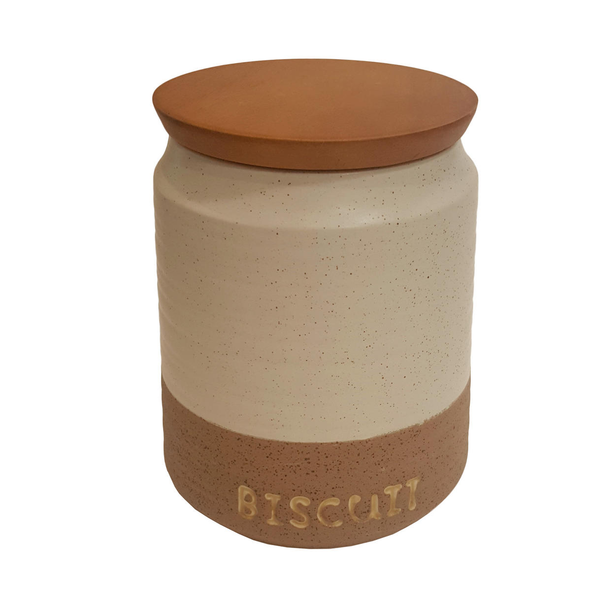 ÉTELTÁROLÓ DOBOZ   - bézs/barna, Basics, kerámia (0.92kg)