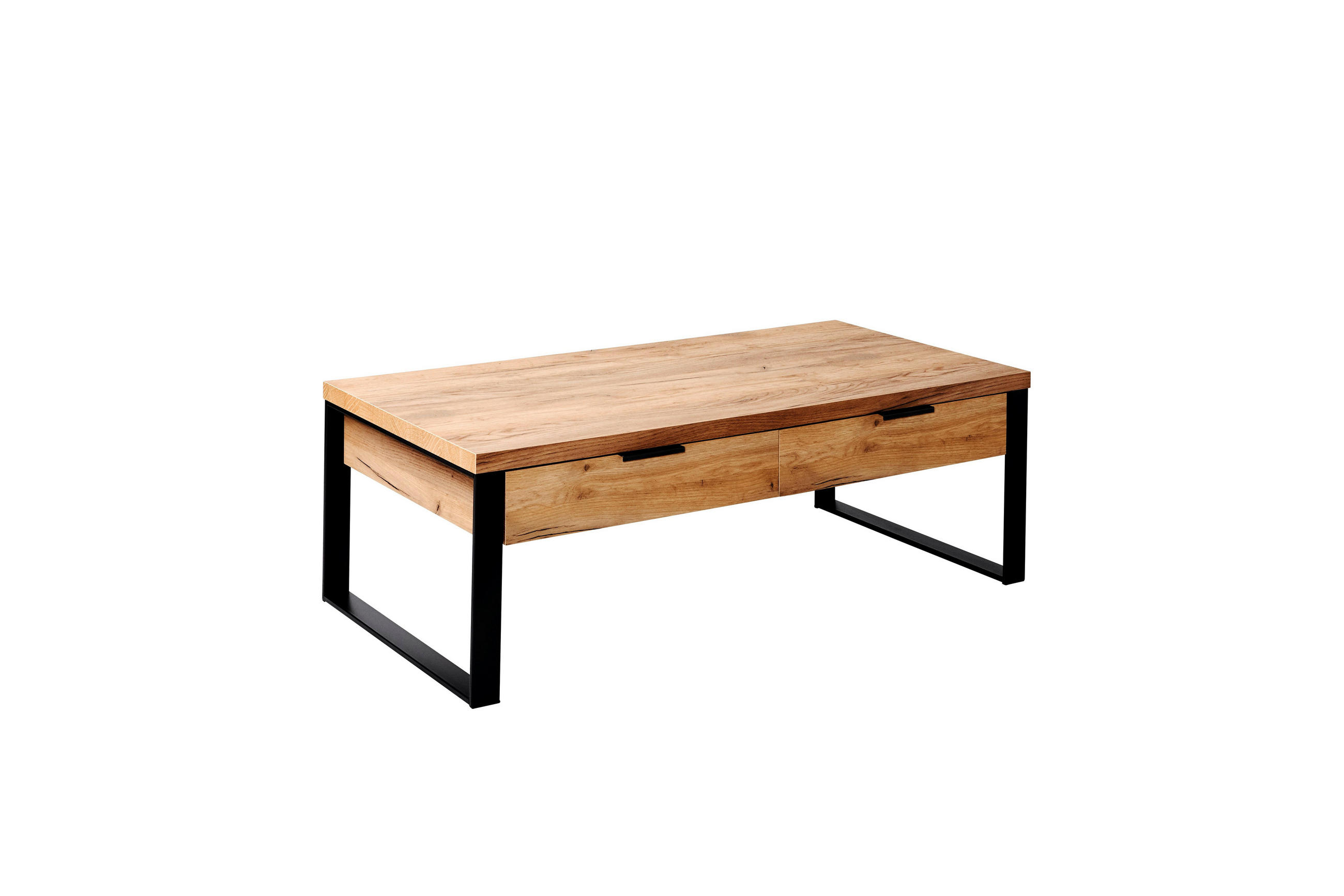 Couchtisch in Metall, Holzwerkstoff 118/59/40 cm