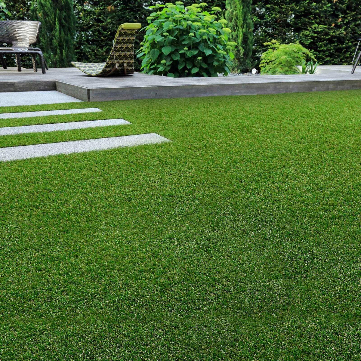 RASENTEPPICH - Grün, Basics, Kunststoff (200/250cm) - Floordirekt