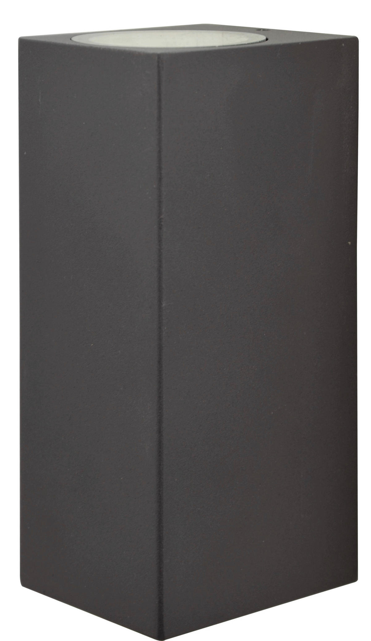 AUßENWANDLEUCHTE 16/6,8/7,8 cm   - Anthrazit, Design, Glas/Metall (16/6,8/7,8cm)