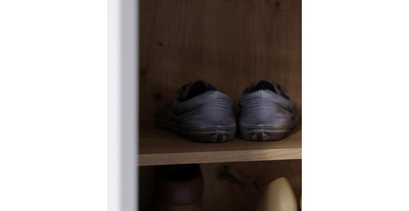 SCHUHSCHRANK 74,5/191,9/34,9 cm - Hellgrau/Eiche Artisan, MODERN, Holzwerkstoff/Kunststoff (74,5/191,9/34,9cm) - Xora