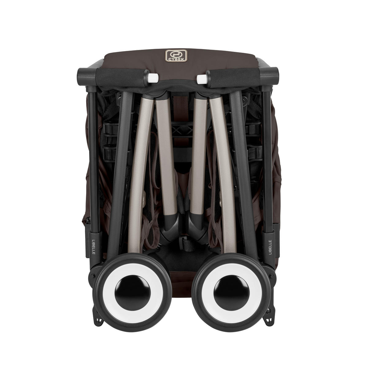 BUGGY LIBELLE TPE  - Taupe/Dunkelbraun, Basics, Kunststoff/Textil (71/52/102cm) - cybex GOLD