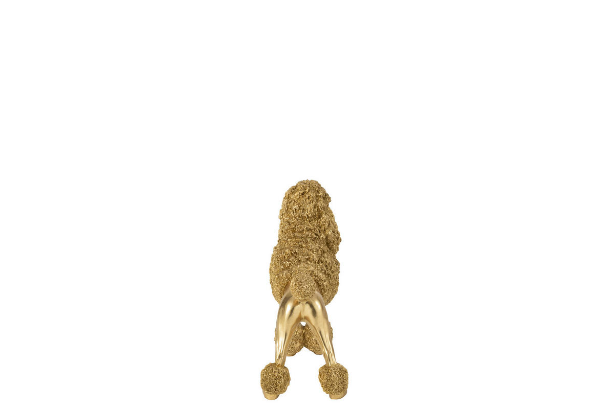 DEKOHUND - Goldfarben, Basics, Kunststoff (32/15/34cm)