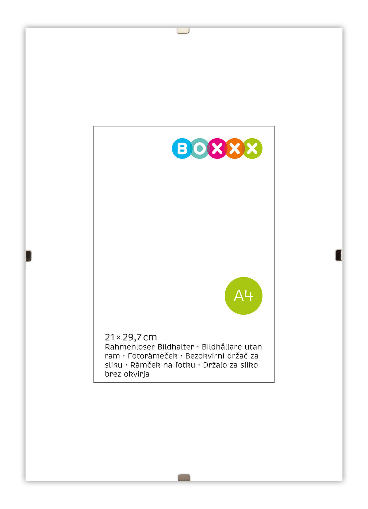 CLIPRAHMEN in Klar  - Klar, Basics, Glas (30/21/1cm) - Boxxx