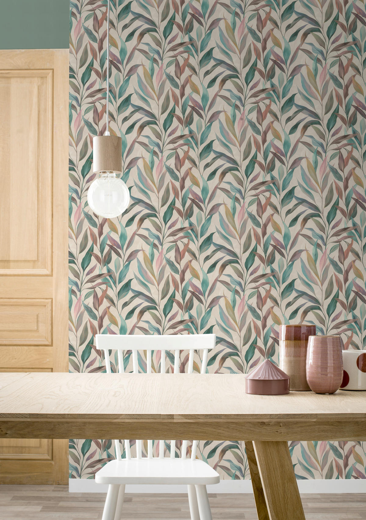 TAPETE - Beige, Natur, Textil (600/53cm) - Tesa