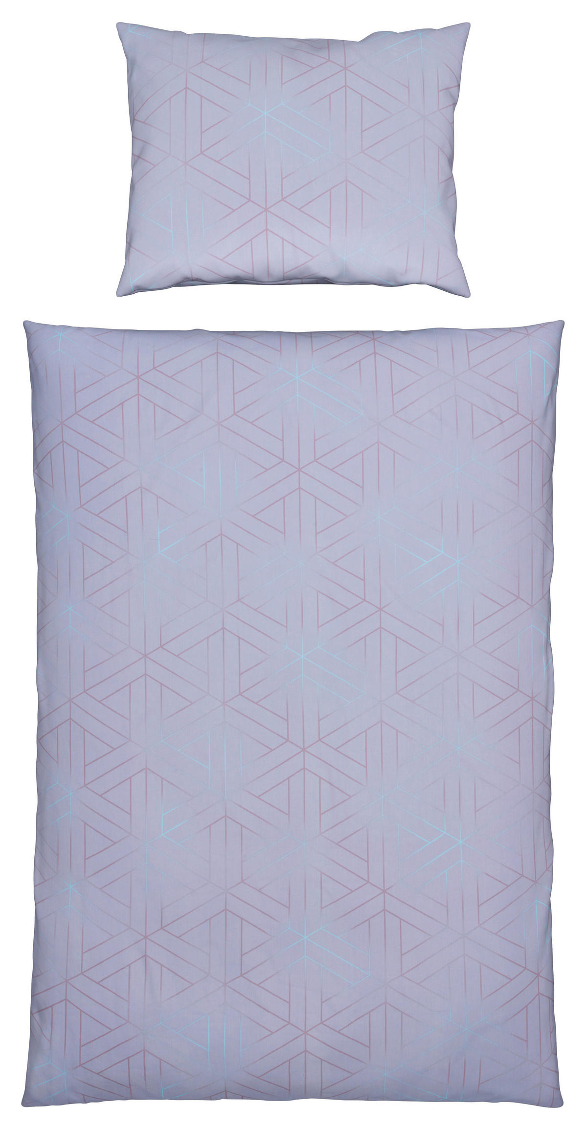 BETTWÄSCHE ATELIER Makosatin 140/200 cm  - Lila, KONVENTIONELL, Textil (140/200cm) - Estella