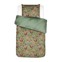 BETTWÄSCHE Rosanella 155/220 cm  - Grün, Basics, Textil (155/220cm) - Essenza