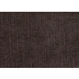 ECKSOFA  in Flachgewebe Braun  279-327/176-217 cm  - Schwarz/Braun, Design, Textil/Metall (279-327/176-217cm) - Dieter Knoll