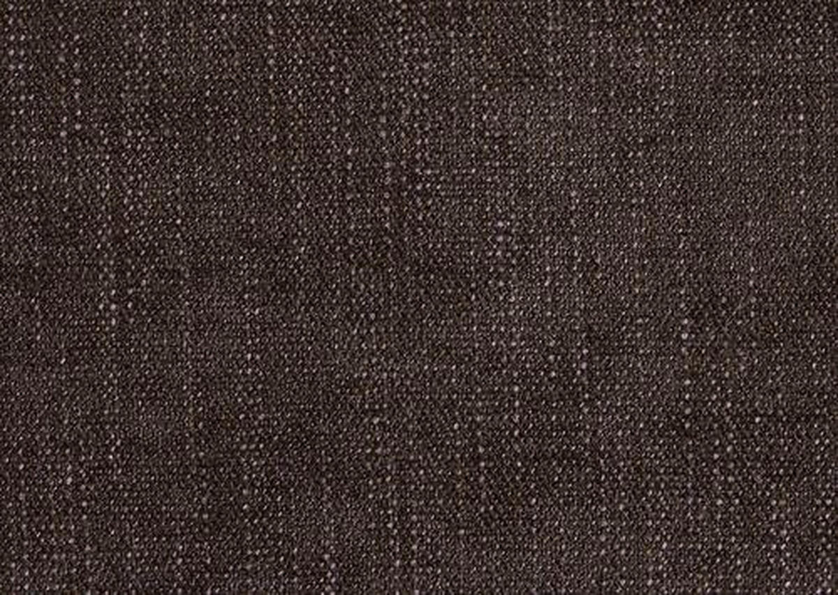 ECKSOFA Flachgewebe Braun  - Schwarz/Braun, Design, Textil/Metall (279-327/176-217cm) - Dieter Knoll