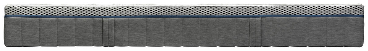 TASCHENFEDERKERNMATRATZE 180/200 cm Höhe ca. 24 cm 7 -Zonen - Weiß, Basics, Textil (180/200cm) - Irisette