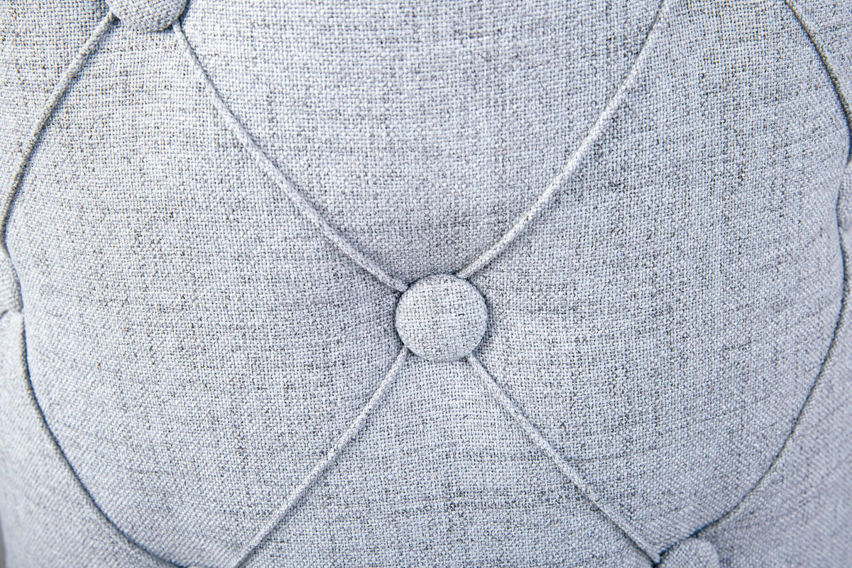TABURET, plast, kompozitní dřevo, 34/40/34 cm - šedá, Konvenční, kompozitní dřevo/plast (34/40/34cm) - MID.YOU