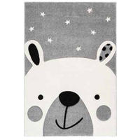 DEČJI TEPIH  srebrna     - srebrna, Osnovno, tekstil (80/150cm)