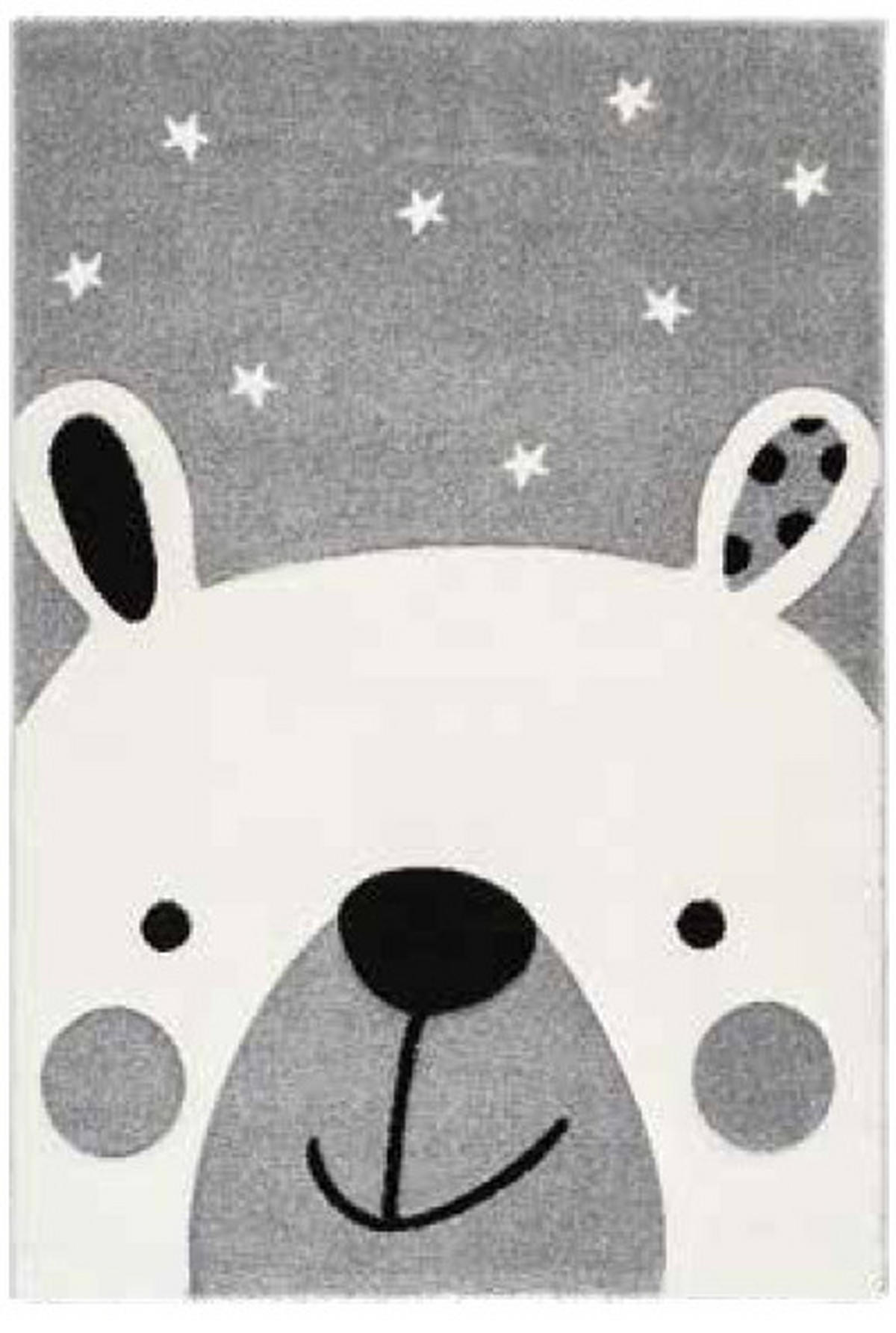 DEČJI TEPIH  srebrna     - srebrna, Osnovno, tekstil (80/150cm)