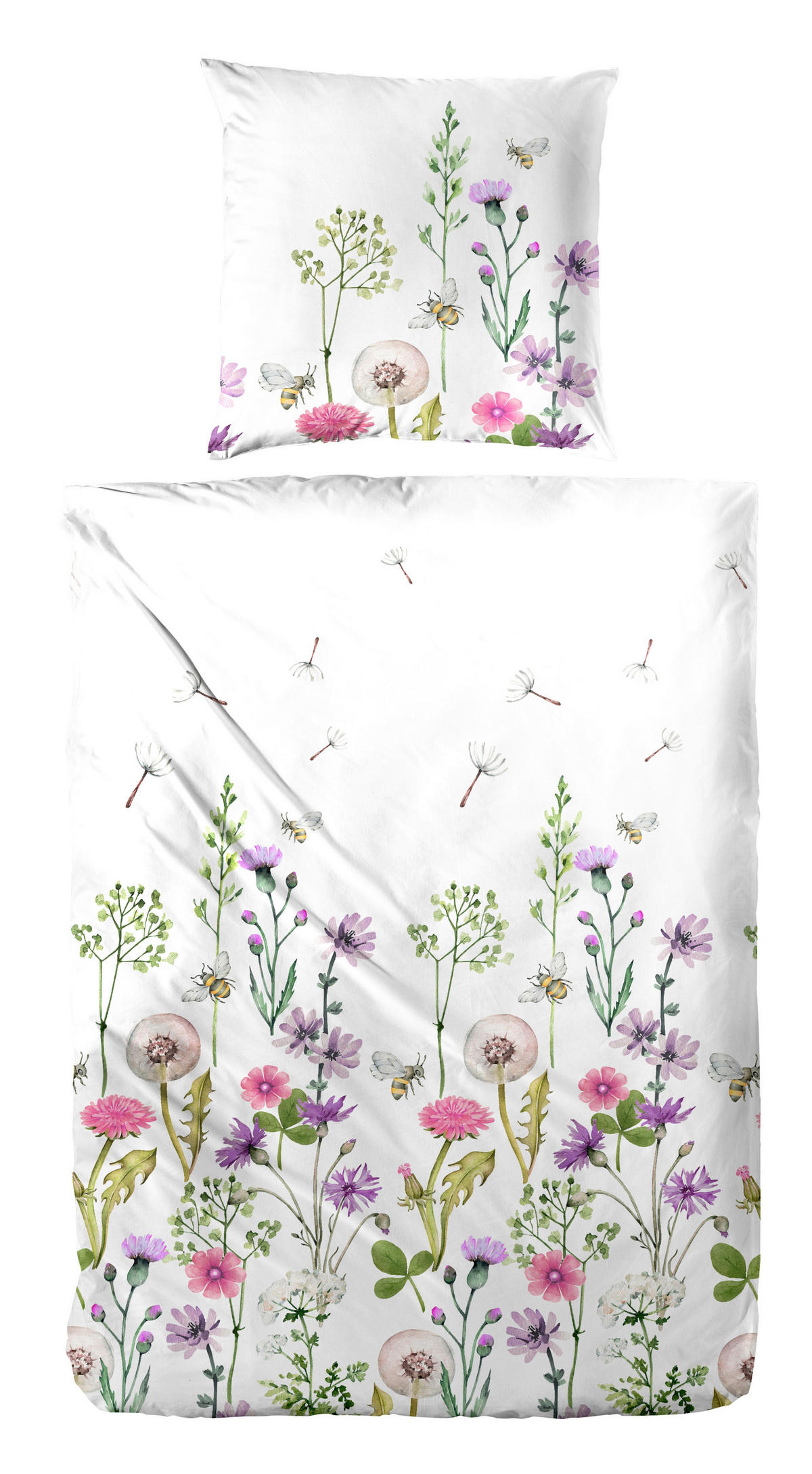 BETTWÄSCHE Renforcé 135/200 cm  - Multicolor, Basics, Textil (135/200cm)