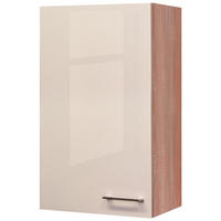 KÜCHENOBERSCHRANK 50/89/32 cm  in Sonoma Eiche, Kaschmir  - Kaschmir/Edelstahlfarben, MODERN, Holzwerkstoff/Metall (50/89/32cm) - FlexWell