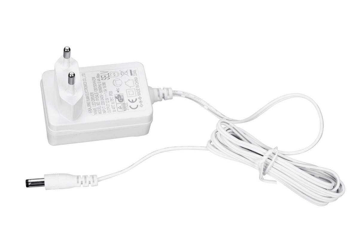 LED-SCHREIBTISCHLEUCHTE 31,6/18,1/12,1 cm   - Weiß, LIFESTYLE, Kunststoff (31,6/18,1/12,1cm) - Novel