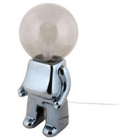 TISCHLEUCHTE - Schwarz, Basics, Glas/Keramik (12/27/12cm) - Leitmotiv