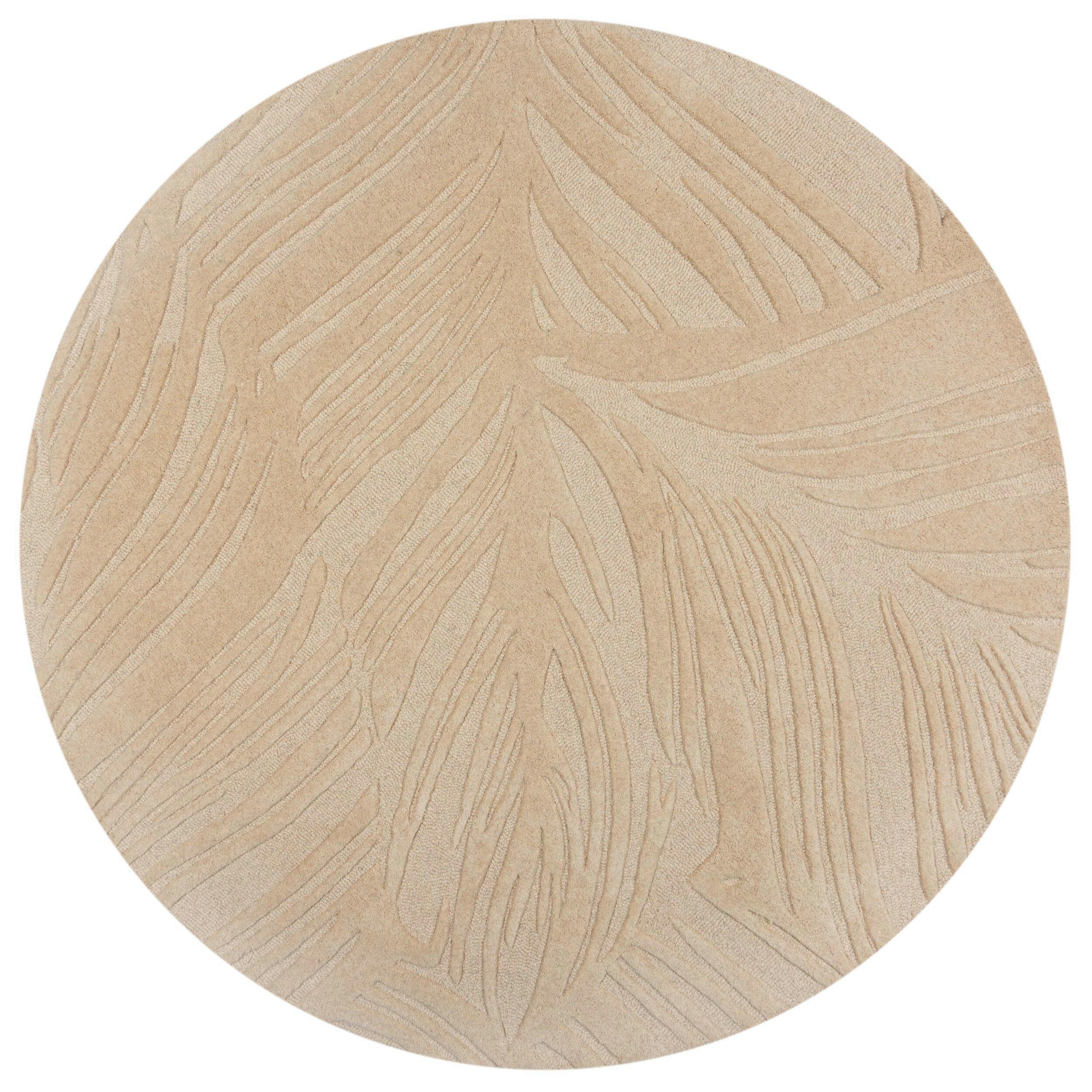 WOLLTEPPICH 160/160 cm Solace Beige  - Beige, Basics, Textil (160/160cm) - Xora