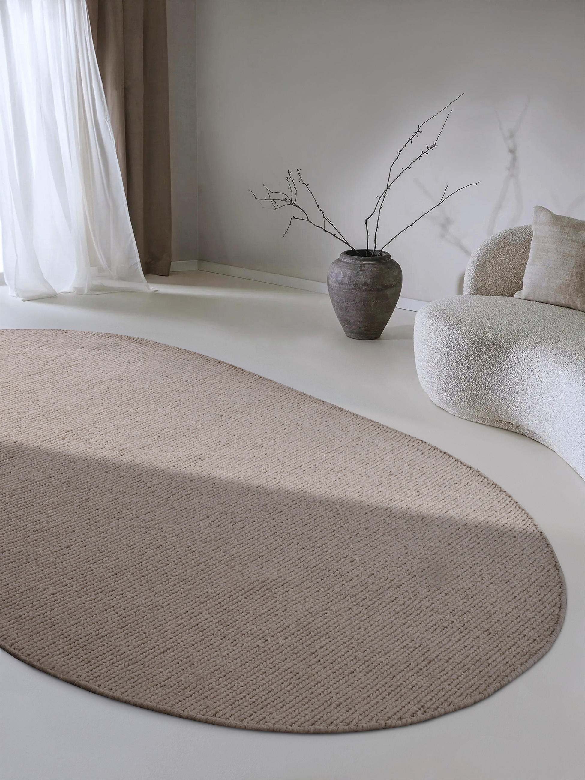 HANDWEBTEPPICH 160/230 cm Kollektion 1748 Braun, Cappuccino  - Braun/Cappuccino, Basics, Textil (160/230cm) - Villeroy & Boch