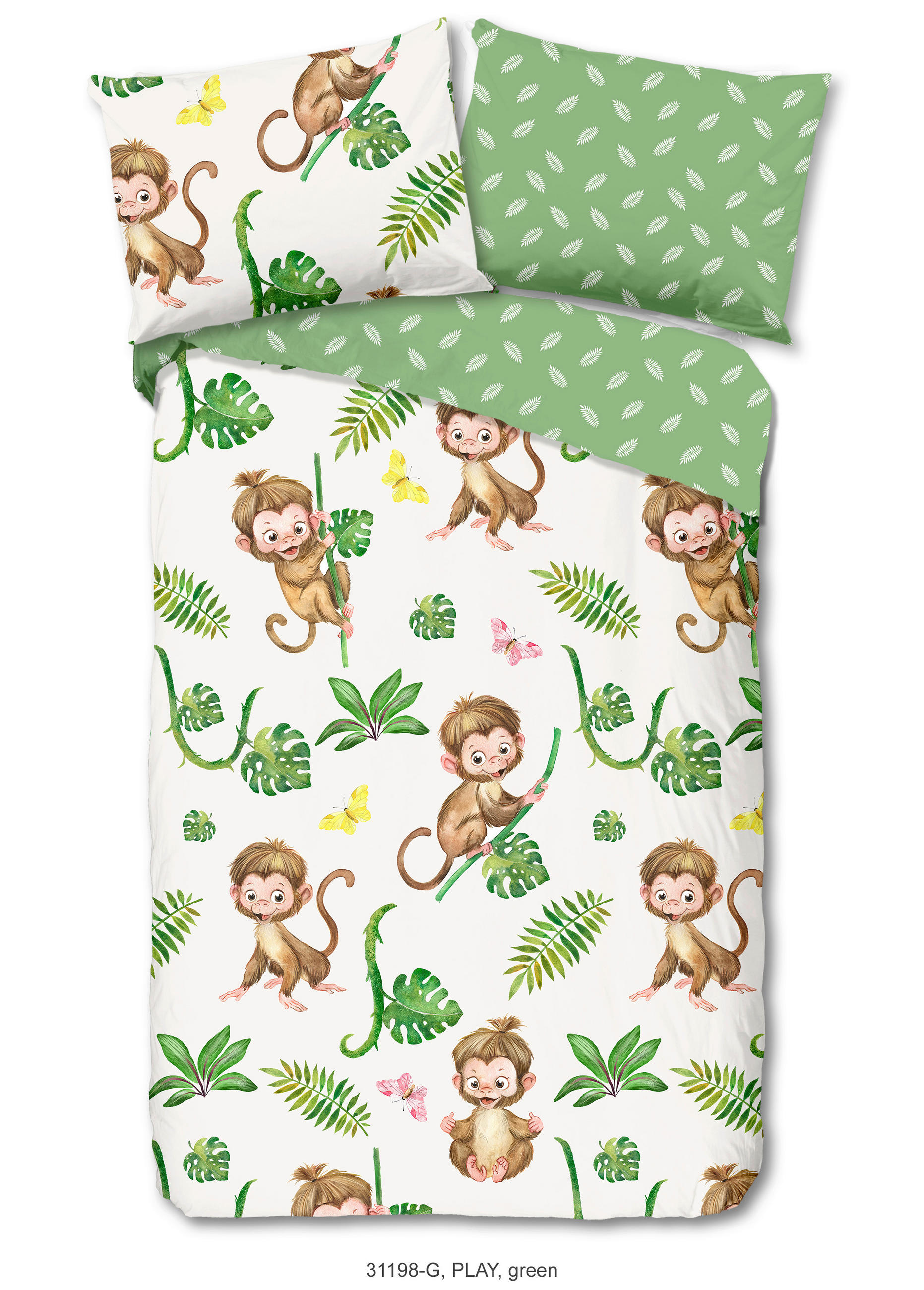 Kinderbettwäsche Play Multicolor 140x200 Cm