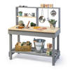 MATSCHKÜCHE MUD STARTER Metall, Holz Naturfarben, Grau  - Naturfarben/Grau, Basics, Holz/Metall (80/40/90cm) - MUDDY BUDDY