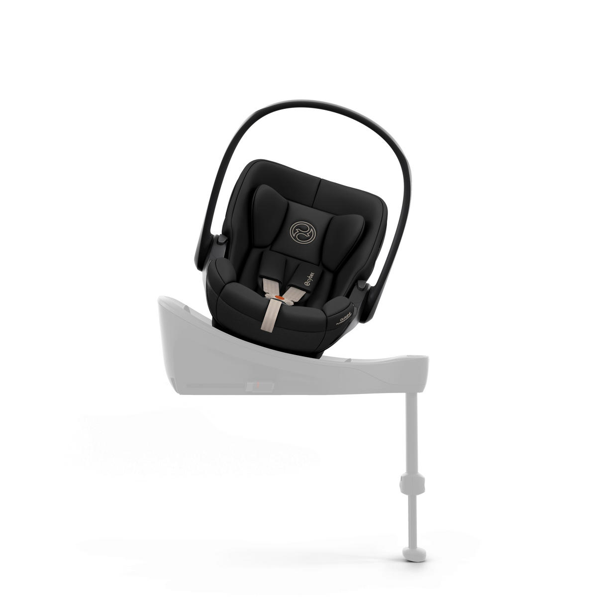 BABYSCHALE  Cloud S Sepia Black  - Schwarz, Basics, Kunststoff/Textil - cybex PLATINUM