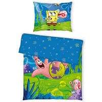 BETTWÄSCHE Spongebob Bettwäsche Renforcé 140/200 cm  - Multicolor, Basics, Textil (140/200cm) - Herding