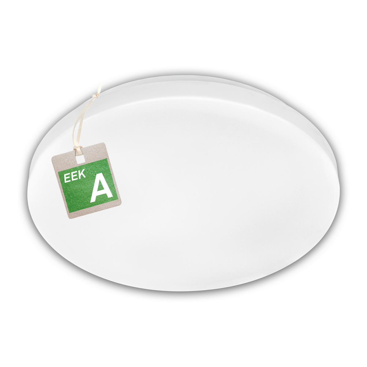 LED-DECKENLEUCHTE Elipso A 29/6 cm   - Weiß, Basics, Kunststoff (29/6cm)