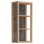 HÄNGEELEMENT in Grau, Alteiche   - Alteiche/Grau, Design, Holz/Holzwerkstoff (48/110/30cm) - Cantus