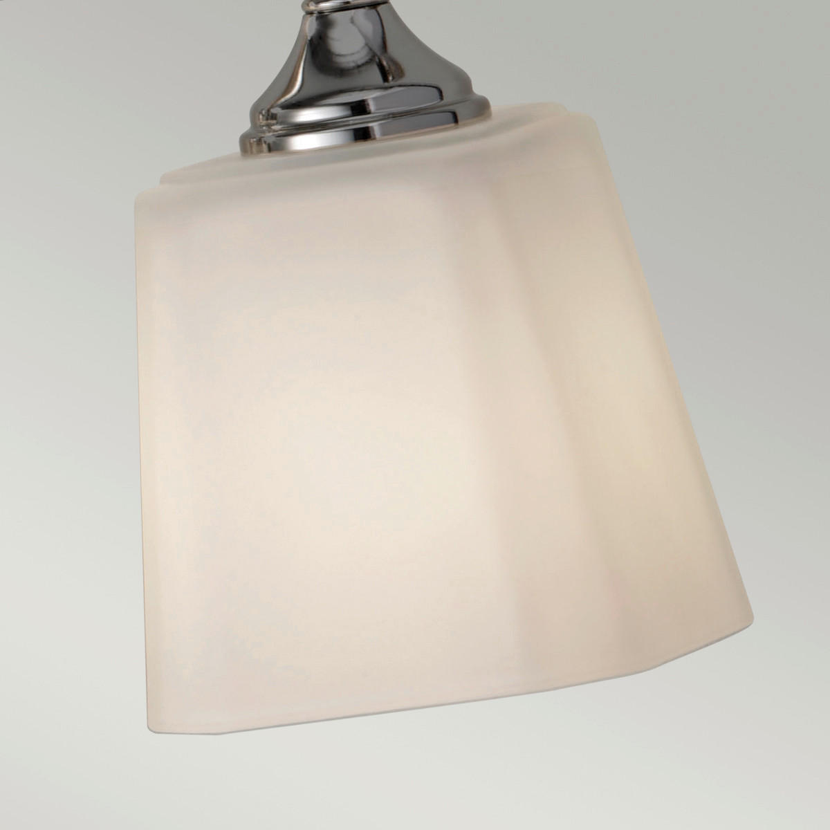 BADEZIMMER-WANDLEUCHTE - Chromfarben, Konventionell, Glas/Metall (76.2/25.7/15.2cm) - Elstead Lighting