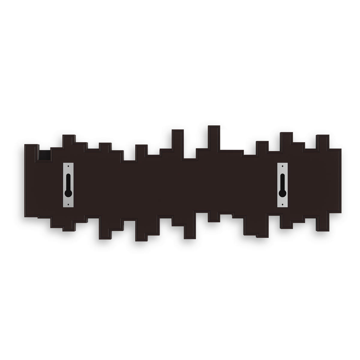 WANDGARDEROBE  in Braun  - Braun, Basics, Kunststoff (49/18/3cm) - Umbra