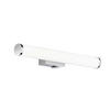 BADEZIMMER-WANDLEUCHTE Mattimo 40/5,5 cm   - Chromfarben/Weiß, Basics, Kunststoff/Metall (40/5,5cm) - Trio Leuchten